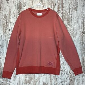 OVADIA & SONS Men's M Dune Crewneck Sweatshirt Pullover Dusty Rose